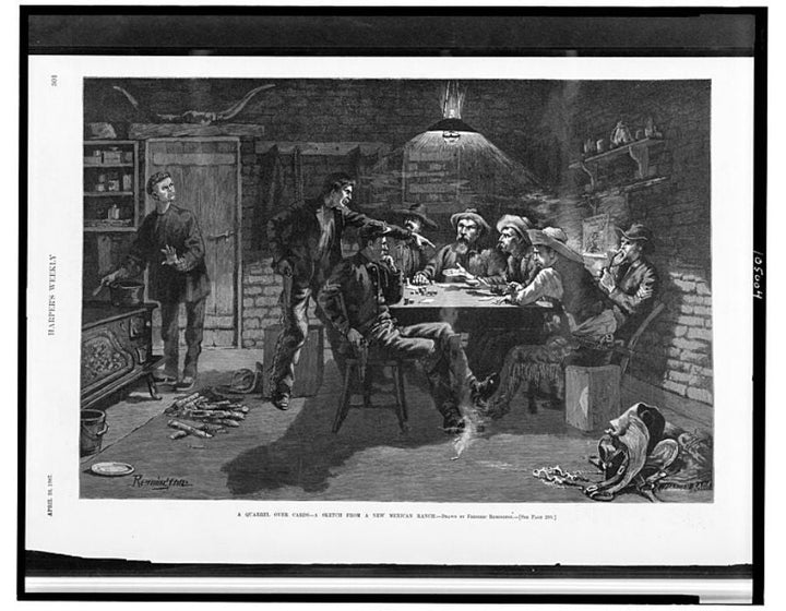 A Quarrel over Cards-A Sketch From a New Mexican Ranch 