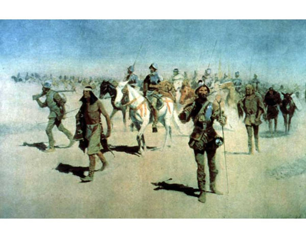 Coronado sets out to the north 