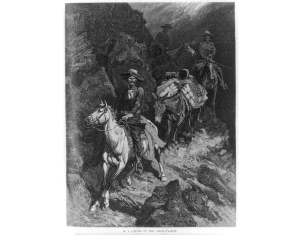 In a Cañon of the Coeur d' Alene 