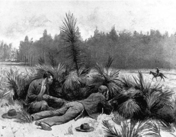 In wait for an enemy 