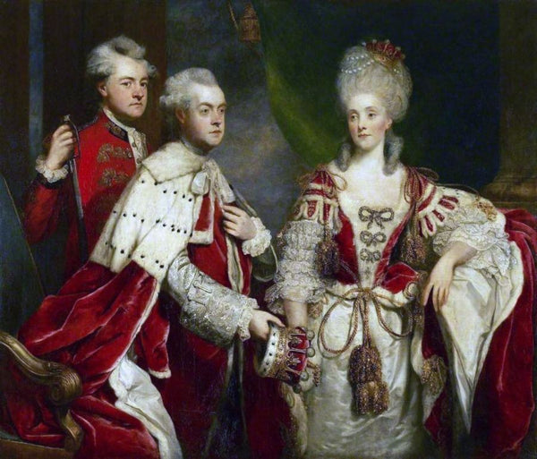 The Earl and Countess and the Hon. William Harcourt, 1780 