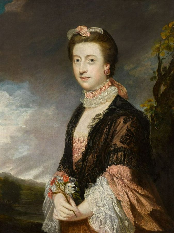 Portrait of Mary, Countess of Courtown, Lady of the Bedchamber to Queen Charlotte 