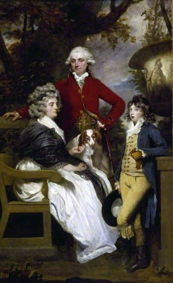The Braddyll Family, 1789 