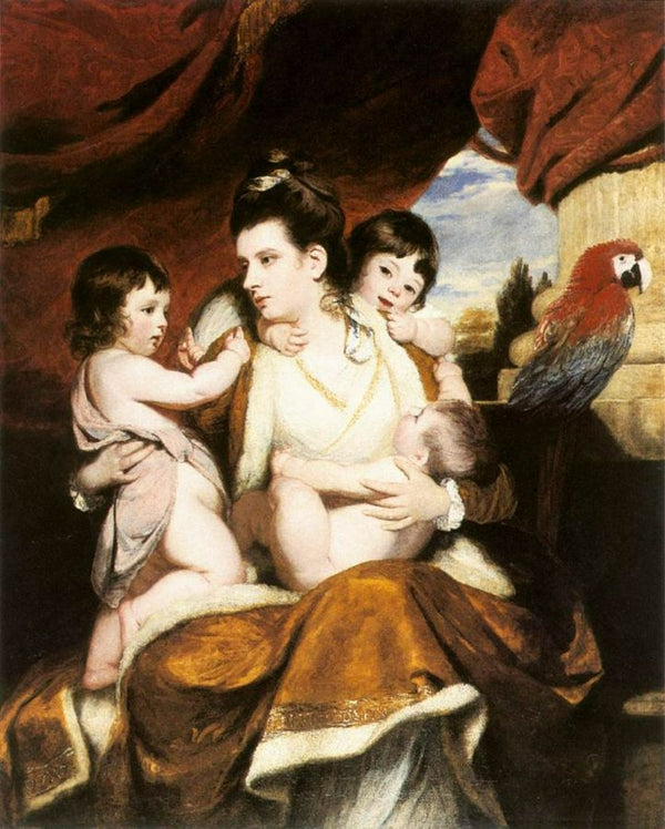 Lady Cockburn and her Three Eldest Sons 1773 