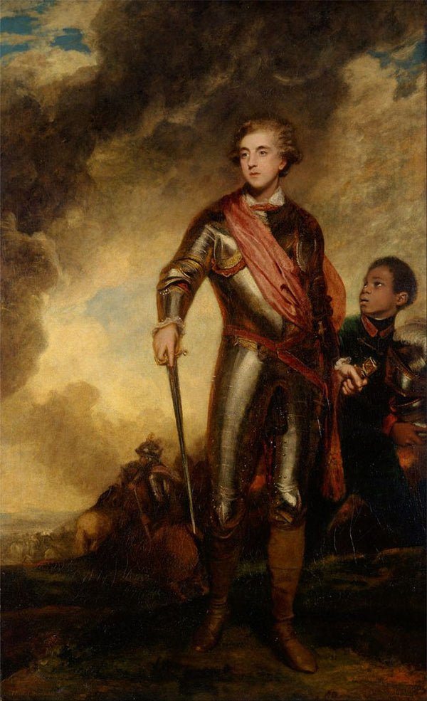 Portrait of Charles Stanhope, 3rd Earl of Harrington 1753-1816 1782 