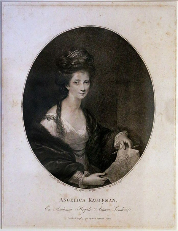 Portrait of Angelica Kauffmann 