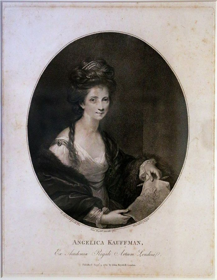 Portrait of Angelica Kauffmann 