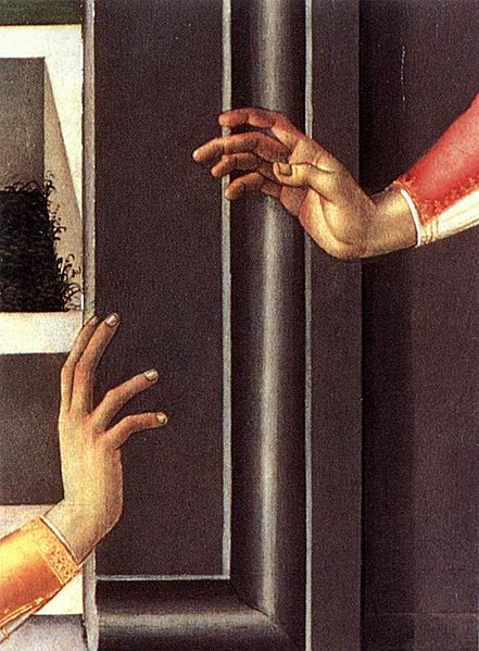 Cestello Annunciation (detail 2) 