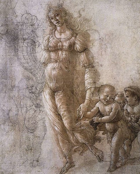 Allegory of Abundance 1480-85 