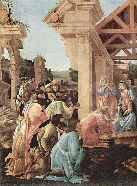 Adoration of the Magi (detail 1) 
