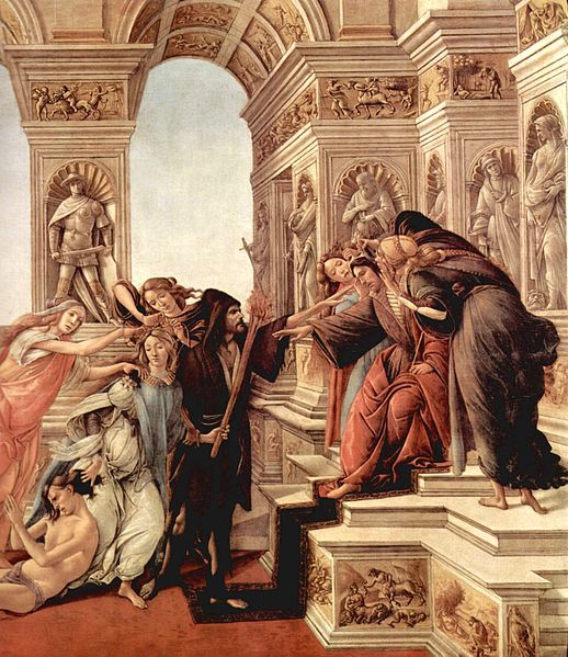 Calumny of Apelles (detail 2) 