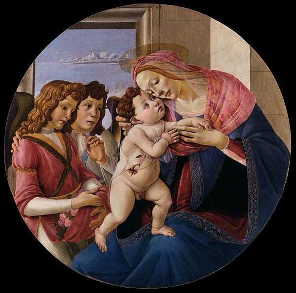 Virgin and Child with Two Angels 