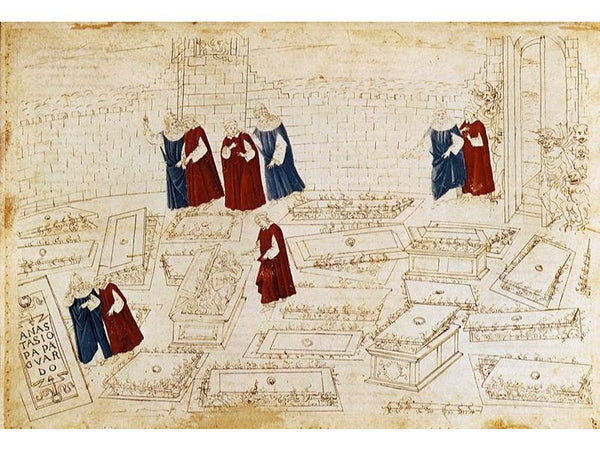 Illustration to the Divine Comedy (Inferno) -2 1480s