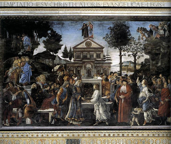 Three Temptations of Christ 1481-82 