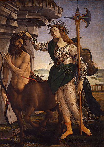Pallas and the Centaur c. 1482 