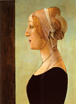 Profile Portrait Of A Woman 