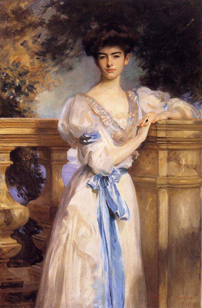 Gladys Vanderbilt Painting by John Singer Sargent