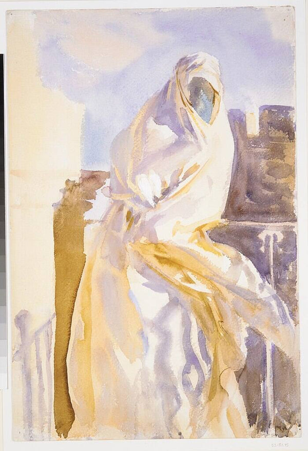 Arab Woman Painting by John Singer Sargent
