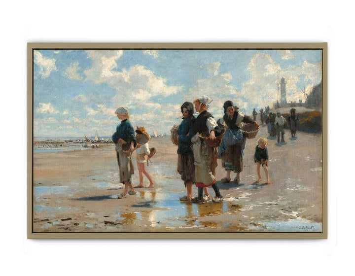 The Oyster Gatherers Of Cancale