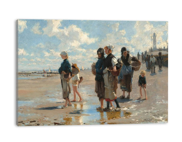 The Oyster Gatherers Of Cancale