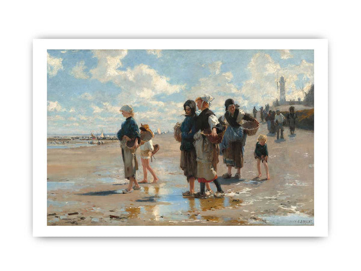 The Oyster Gatherers Of Cancale