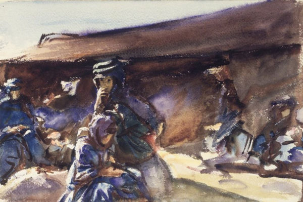 Black Tent Painting by John Singer Sargent
