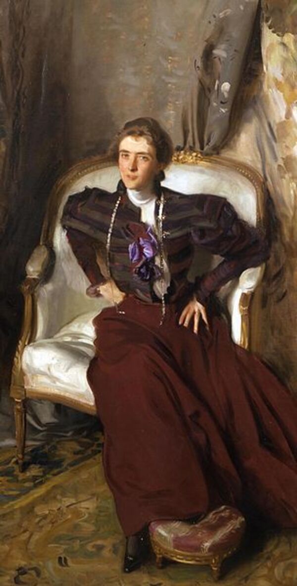 Mrs. Charles Thursby (Alice Brisbane) PaintingMrs. Charles Thursby (Alice Brisbane) Paintingby John Singer Sargent