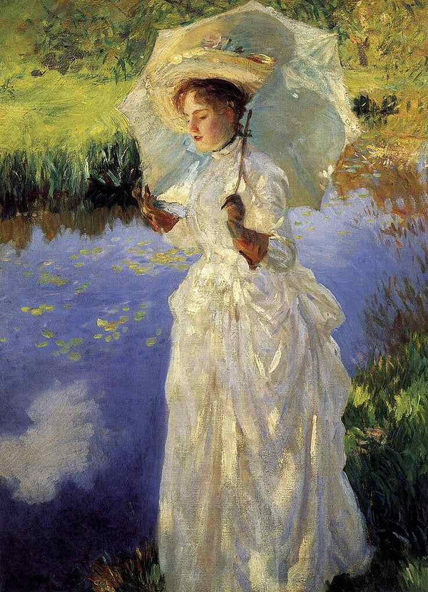 Morning Walk Painting by John Singer Sargent