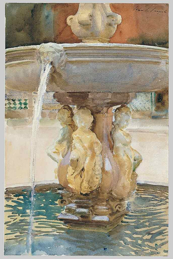 Mrs Charles E Inches Painting by John Singer Sargent