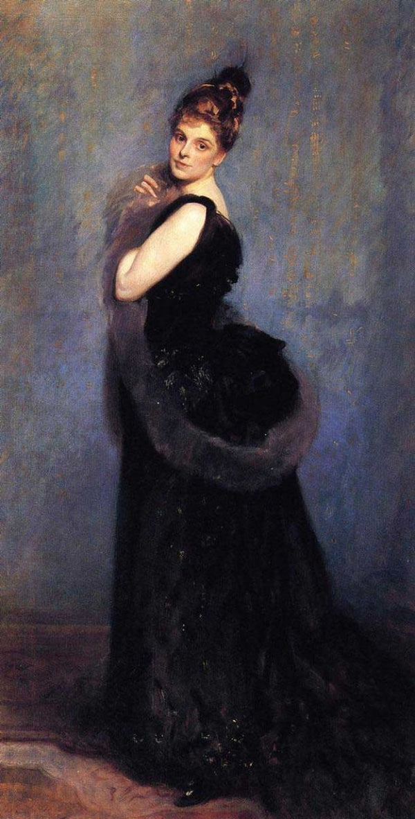 Mrs. George Gribble Painting by John Singer Sargent