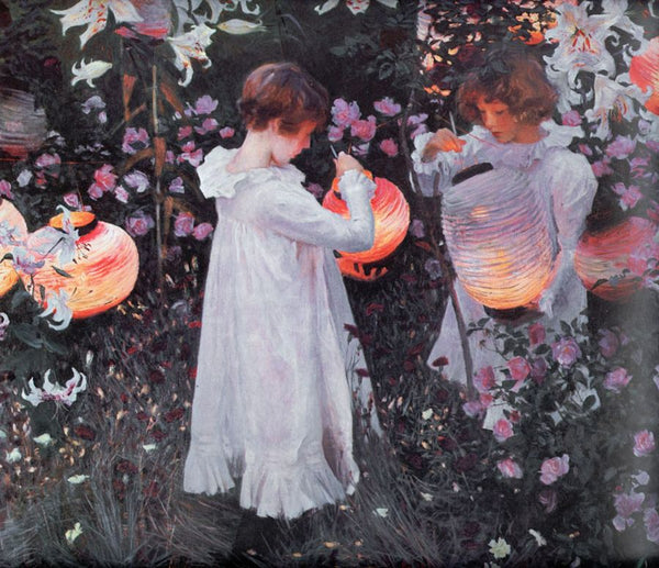 Study of Polly Barnard for 'Carnation, Lily, Lily, Rose' Painting by John Singer Sargent