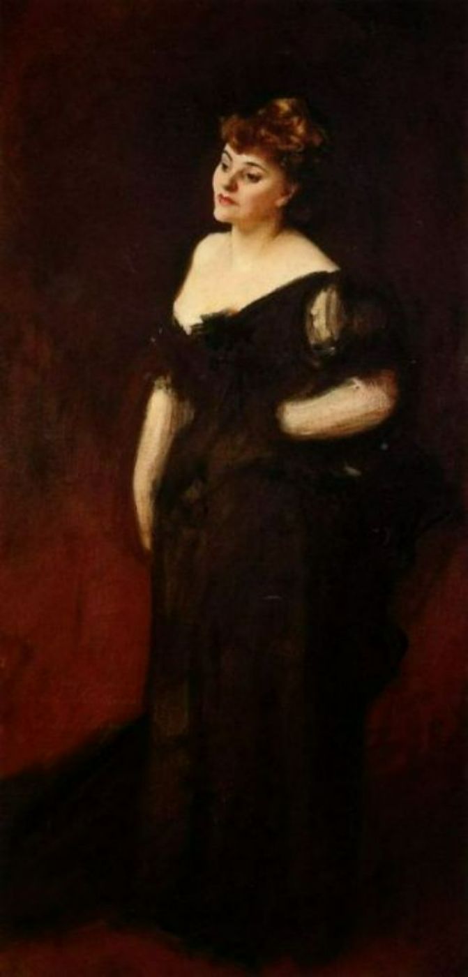 Mrs. Harry Vane Vilbank Painting by John Singer Sargent