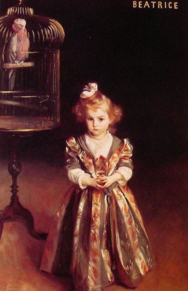Beatrice Goelet Painting by John Singer Sargent