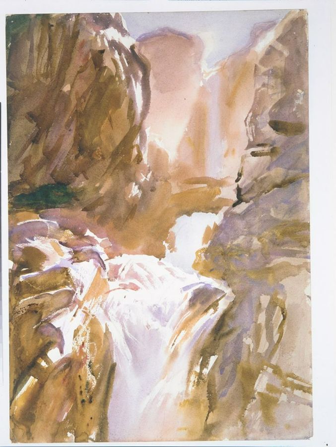Mountain Torrent ca 1910 