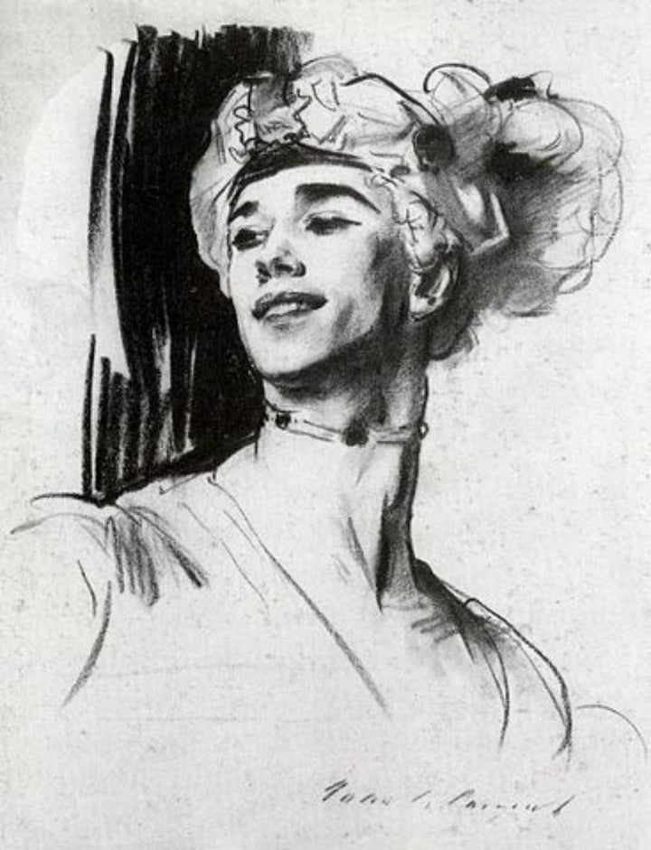 Vaslav Nijinsky in Le Pavillon d'Armide 