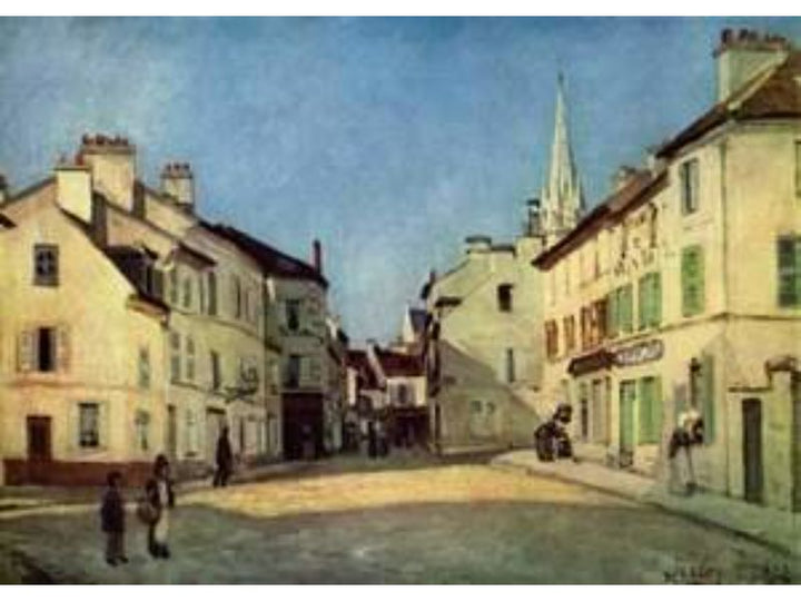 Square In Argenteuil Rue De La Chaussee