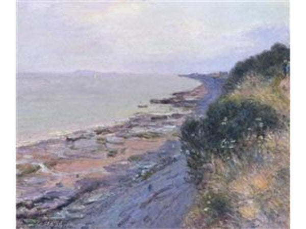 Cliffs at Penarth, Evening, Low Tide