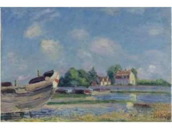 Bateaux En Reparation A Saint-Mammes