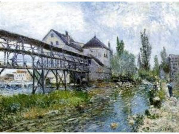 Provencher's Mill at Moret 1883