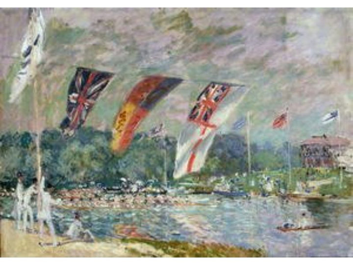 Regatta at Molesey, 1874