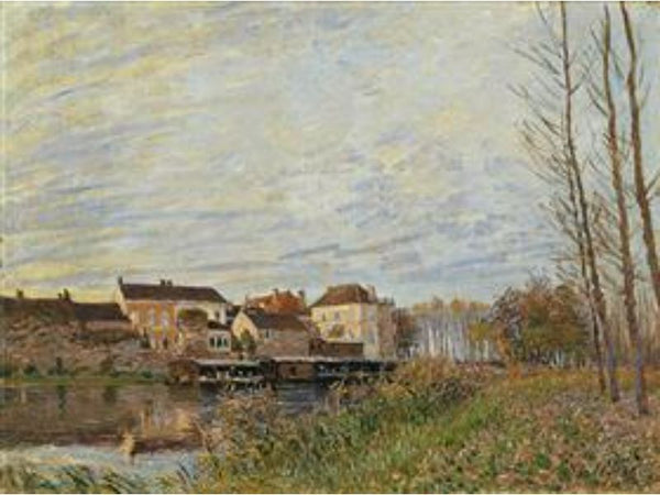 Evening in Moret, End of October