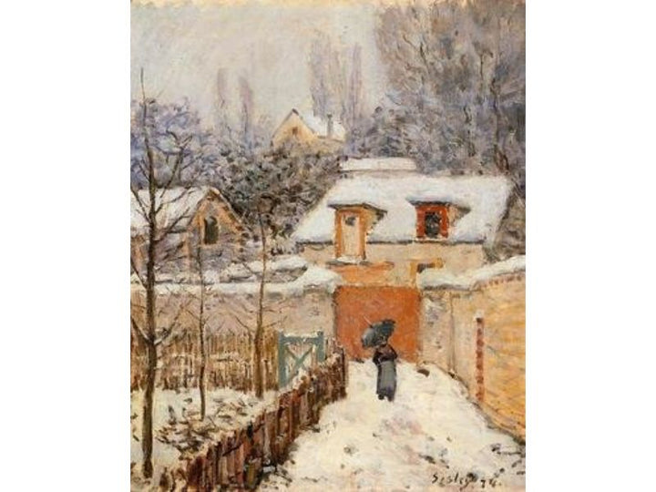 Snow at Louveciennes I