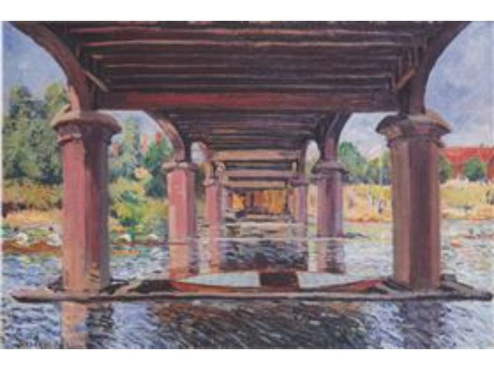 Under The Bridge At Hampton Court