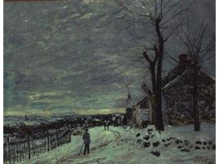 Snow at Veneux-Nadon,