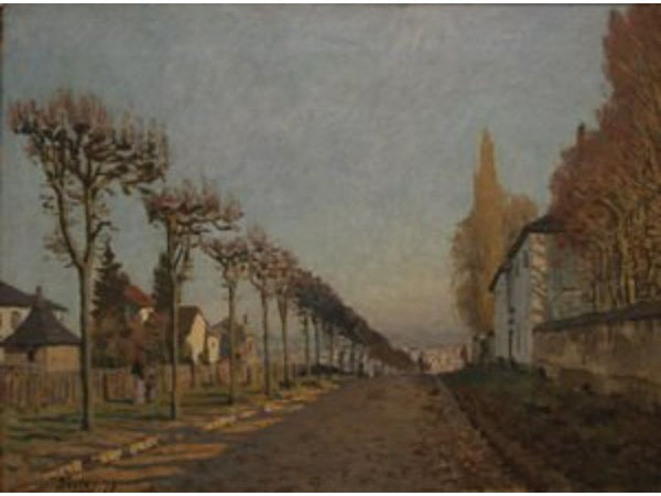 Rue de la Machine, Louveciennes, 1873