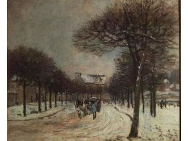 The Road to Saint-Germain at Marly, 1874-5