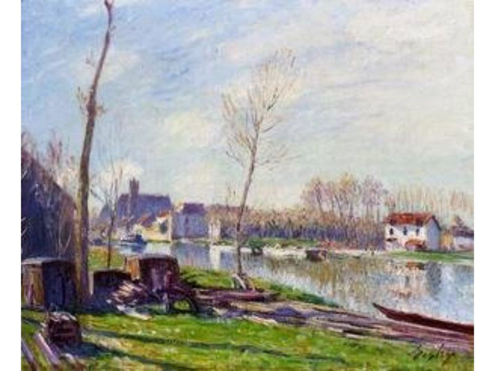 Construction Site at Matrat, Moret-sur-Loing