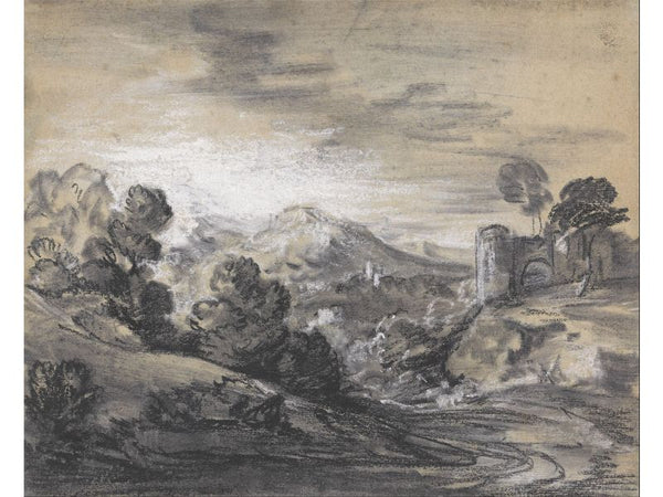 Wooded Landscape with Castle 