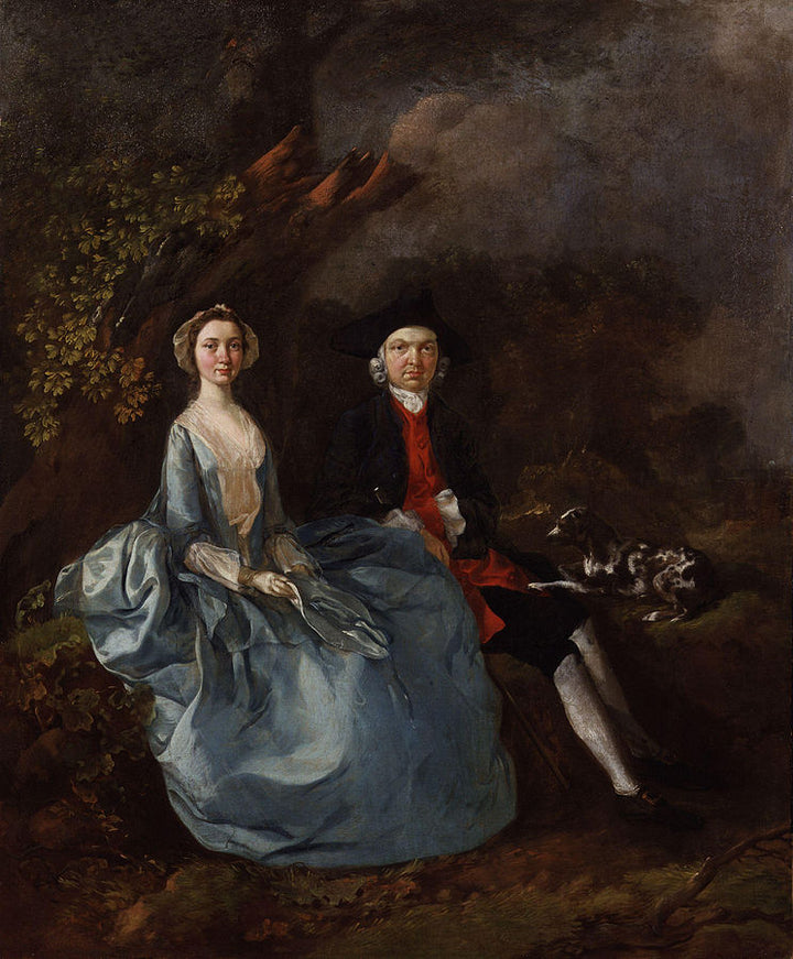 Portrait of Sarah Kirby (nee Bull) and John Joshua Kirby 