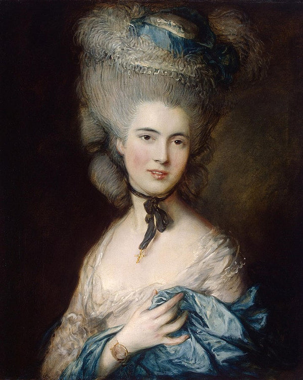 A Woman in Blue 